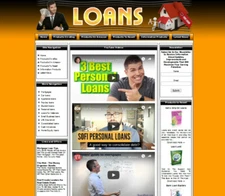 LOANS CREDIT Complete Ready Made Affiliate Website+Amazon Store+Google