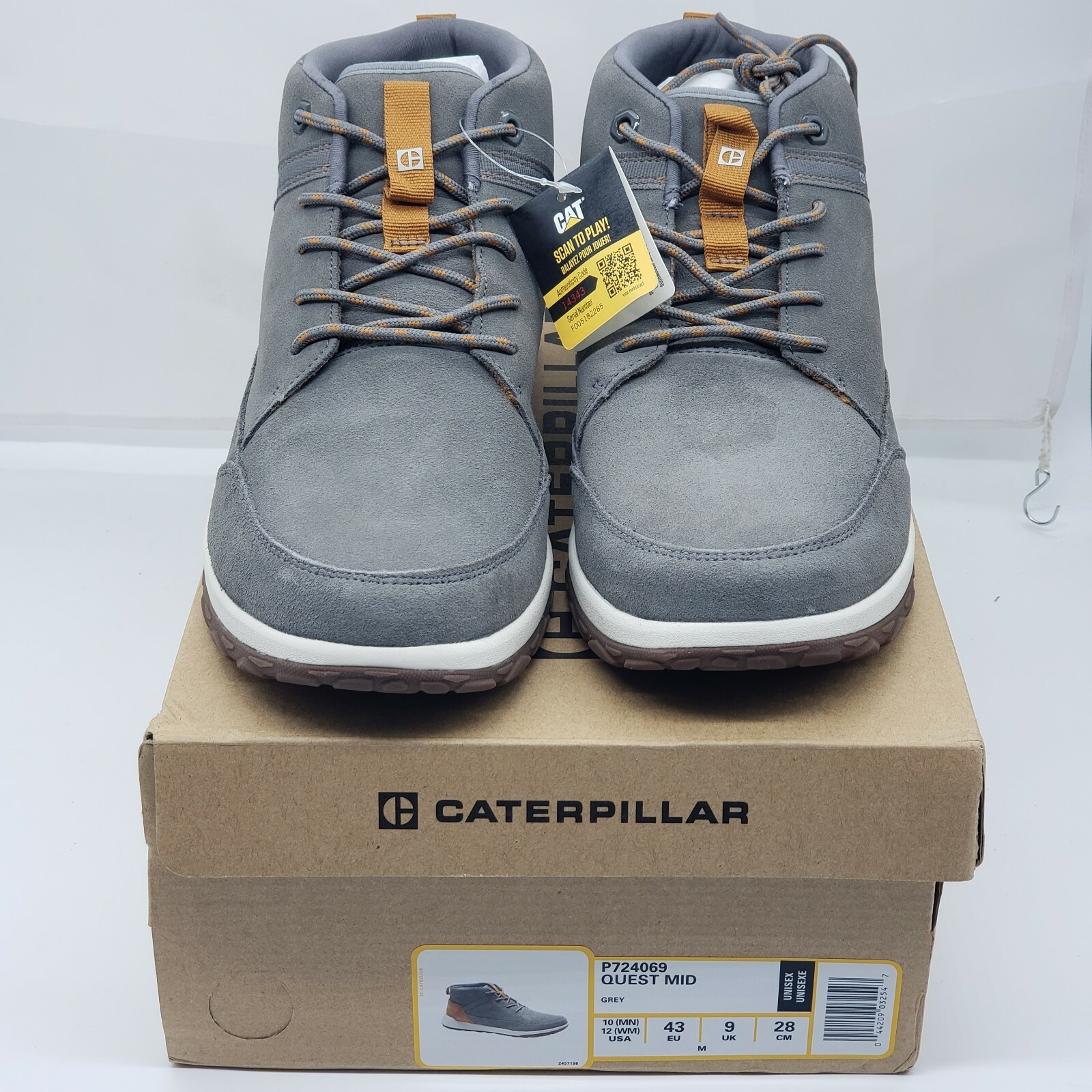 Caterpillar Unisex-adult Quest Mid 