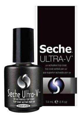 Seche Ultra-V UV Activated Top Coat - .5oz - 83142