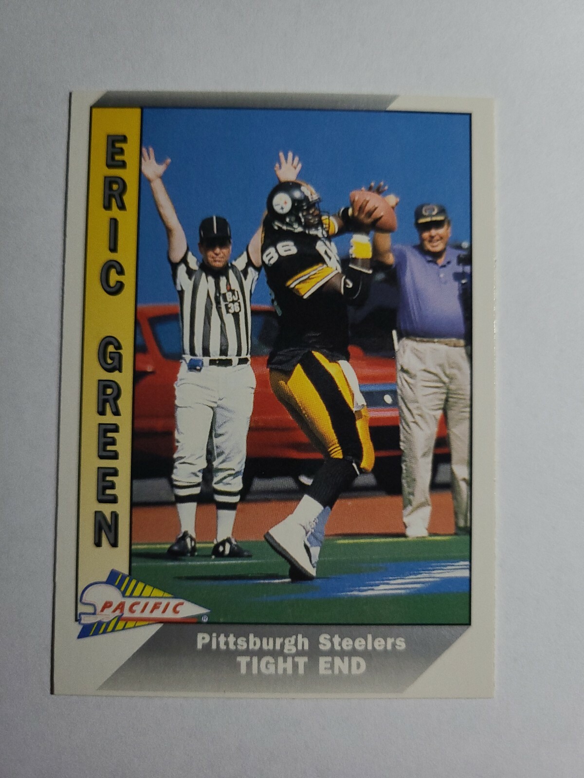 ERIC GREEN 1991 PACIFIC FOOTBALL CARD # 422 D5719