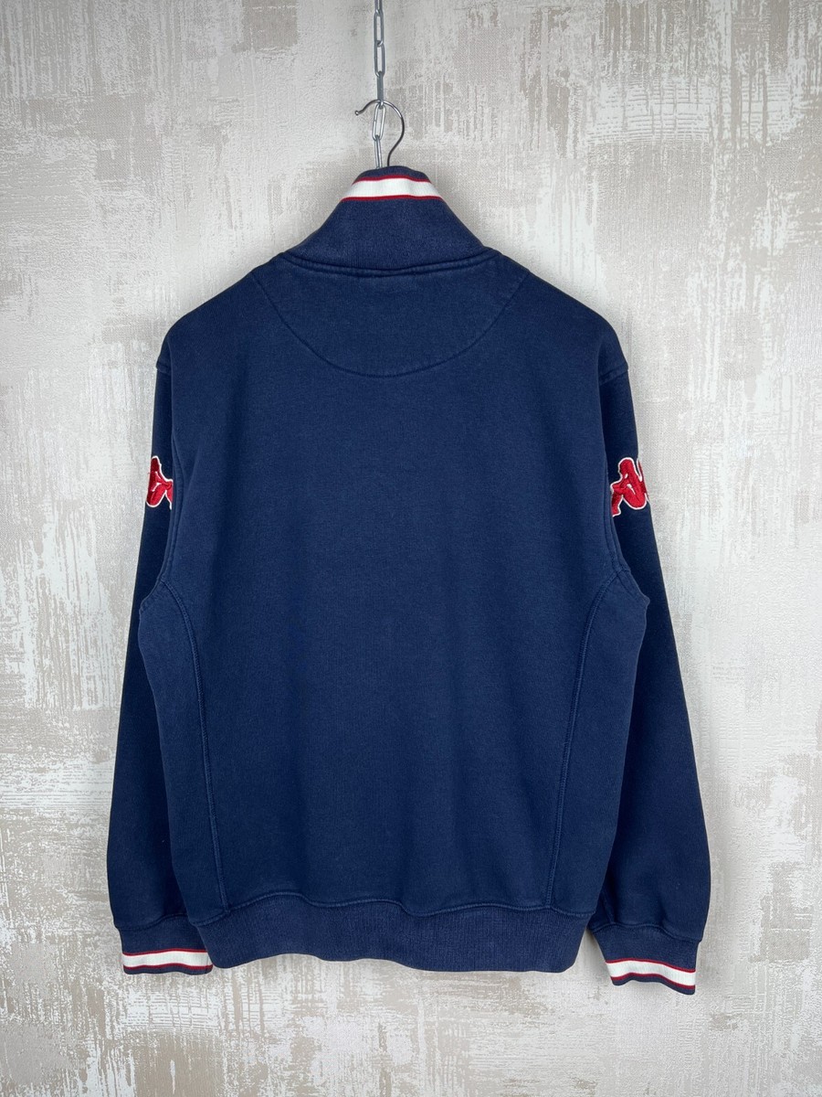 Vintage Salt Lake City USA Pullover Sweatshirt Half Zip Kappa