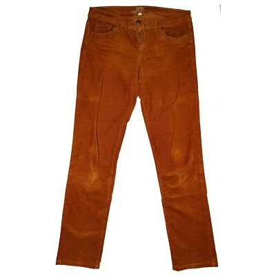 ESPRIT Damen Jeans Hose stretch straight cord medium Rise 36 W29 L32 Terracotta - Bild 1 von 4