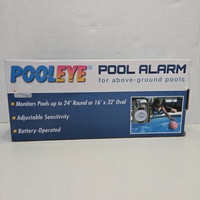 SmartPool PE12 Pooleye Above ground Pool Alarm System Safety Protection Loud New