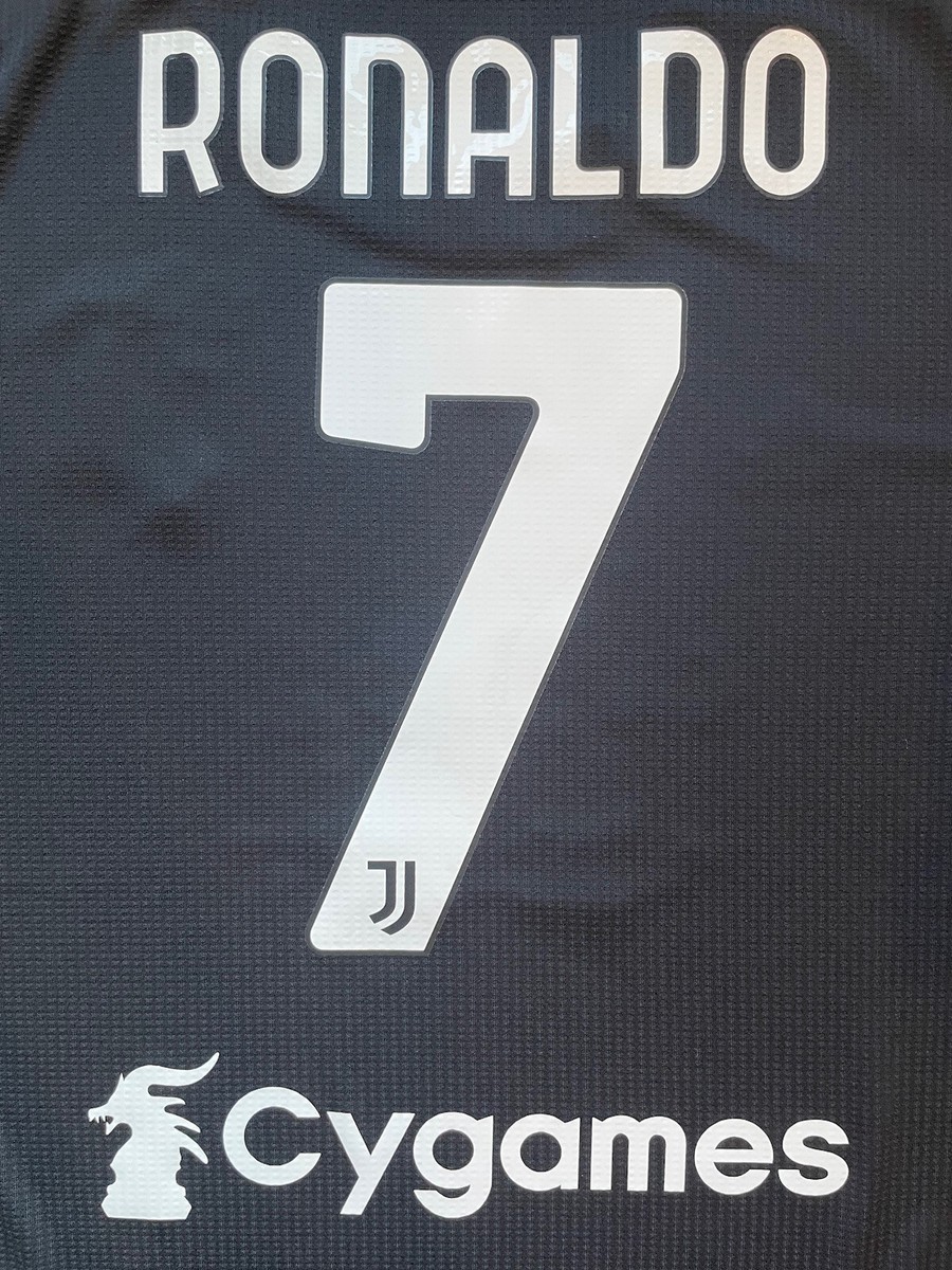 2021/22 Juventus Authentic Away Jersey #7 Ronaldo 2XL Adidas