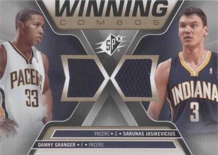 2006-07 SPx - Danny Granger/Sarunas Jasikevicius #WC-GJ - 1 of 2