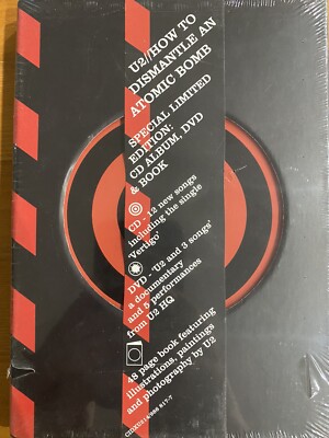 U2'' HOW DISMANTLE ATOMIC BOMB'' SPECIAL EDITION CD ALBUM+DVD & BOOK PRECINTADO