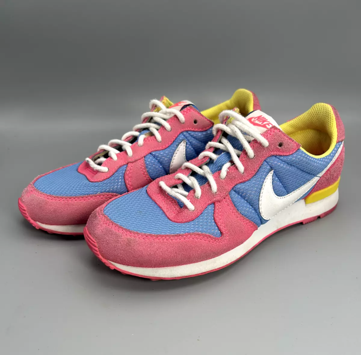 voorraad medeklinker scheidsrechter Rare Nike Internationalist Womens Size 7.5 Shoes 314626-611 Pink/Yellow/Blue | eBay voorraad medeklinker scheidsrechter Rare Nike Internationalist Womens Size 7.5 Shoes 314626-611 Pink/Yellow/Blue | eBay