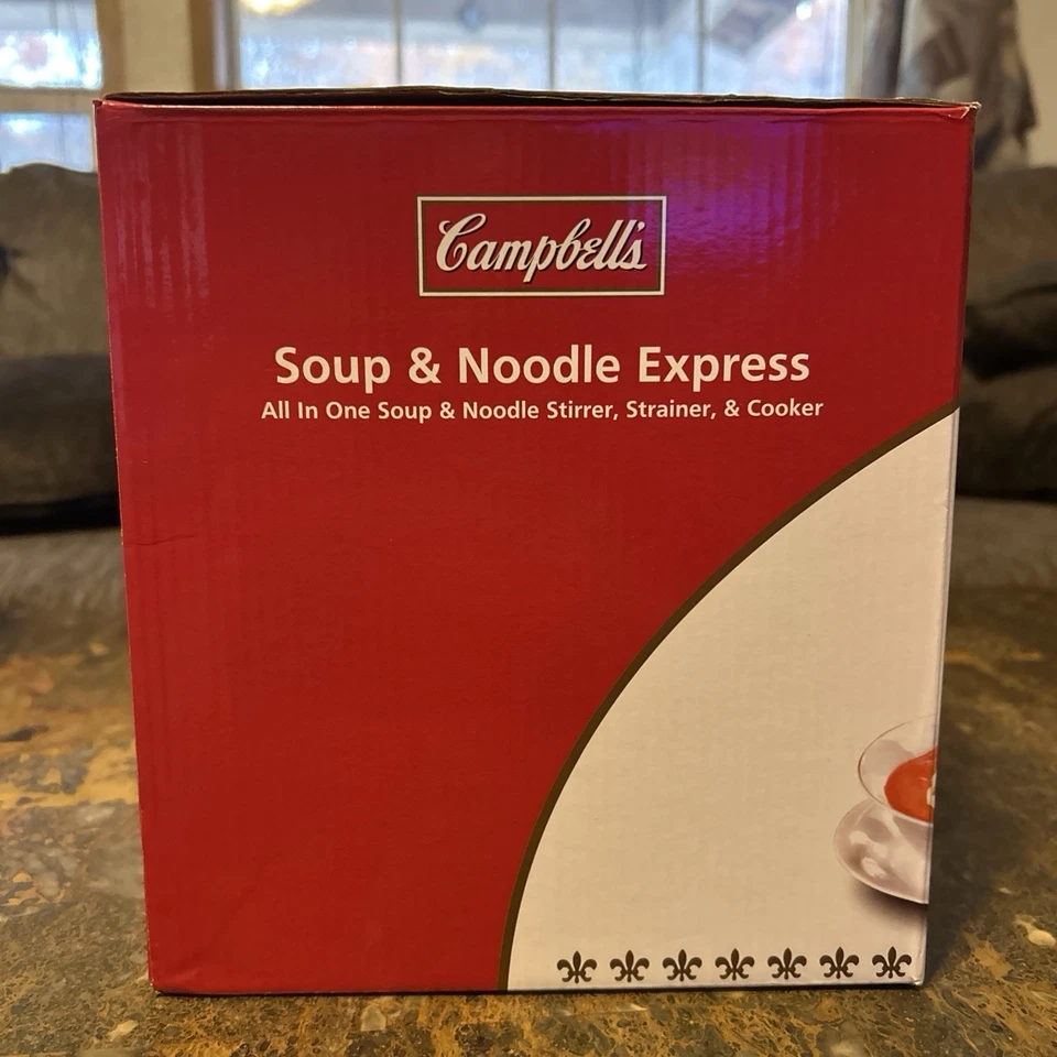 Cocina coladora agitadora todo en uno Campbell's Soup and Noodle Express - olla de barro Foto 4 de 4