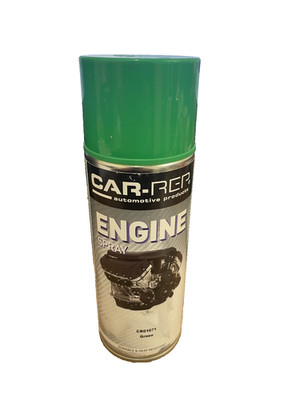 1X AEROSOL SPRAYDOSE Motor EMAILLE grün Sprühfarbe Hochtemperatur