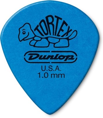 Dunlop 498P1.0 Tortex  Jazz III XL, Blue, 1.0mm, 12/Player's Pack BLUE 