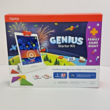 Brand New Osmo Genius Starter Kit  Family Game Night iPad 7 Games Ages 6-10