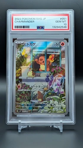 Charmander 051/049 Sv:Venusaur,Charizard&Blastoise Special Deck Set JP PSA10💎