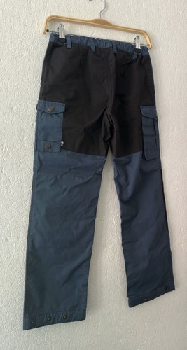 Fjallraven KIDS Vidda Trousers G-1000 Blue trekking Pants Size Youth 10/11 - Picture 9 of 14