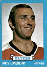 1973-74 Topps #36 Ross Lonsberry Philadelphia Flyers