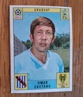 PANINI MEXICO 70 WORLD CUP CARD ,ORIGNAL RED/BLACK BACK,URUGUAY