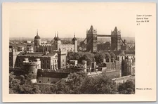 London England UK Real Photo Postcard RPPC Tower of London
