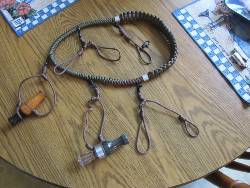 Lanyard  and ATM & Buck Gardner Duck-Bird Calls Game Calls Wildlife Hunting
