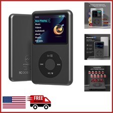 Portable MP3 Player with Bluetooth 128GB Supp...