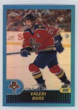 2001-02 Topps Chrome Refractor Valeri Bure #48 3y4
