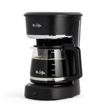 Mr. Coffee 12-Cup Switch Coffee Maker Black: Electric Drip Coffee Machine, 60 oz