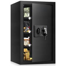 5.2 Cub Large Home Safes Fireproof Wterproof,...