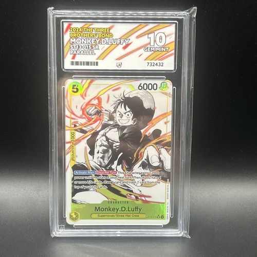Monkey.D.Luffy (Parallel) graded ACE 10 for sale on eBay