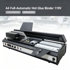 A4 Full-Automatic Hot Glue Book Binder Auto P...
