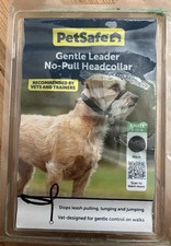 PetSafe Gentle Leader Headcollar BLACK No-Pull Dog SMALL UP TO 25 lbs New