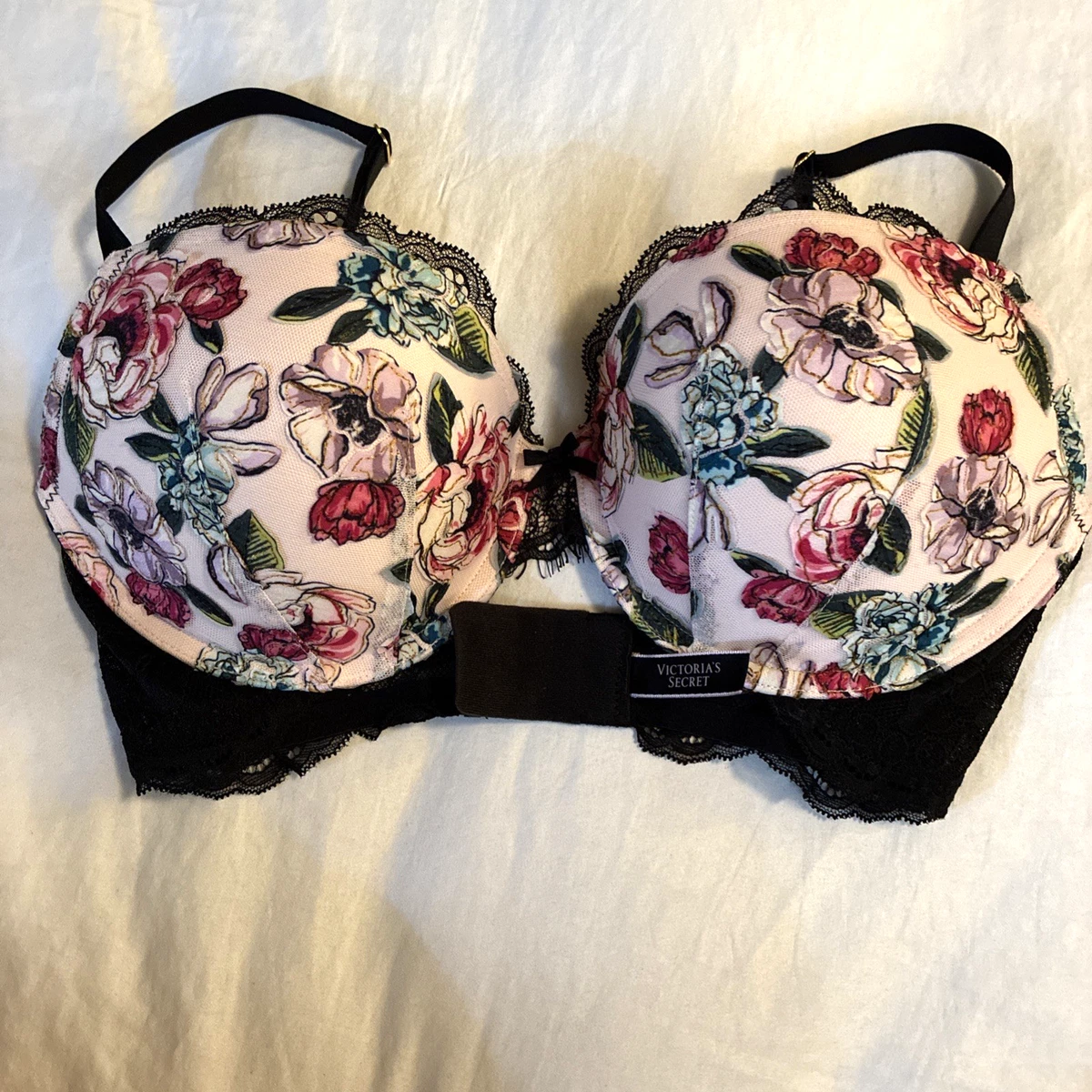 Chaussons Victoria's Secret PINK – Spartans, Rose Bling, Taille S, Marbrés, Neufs