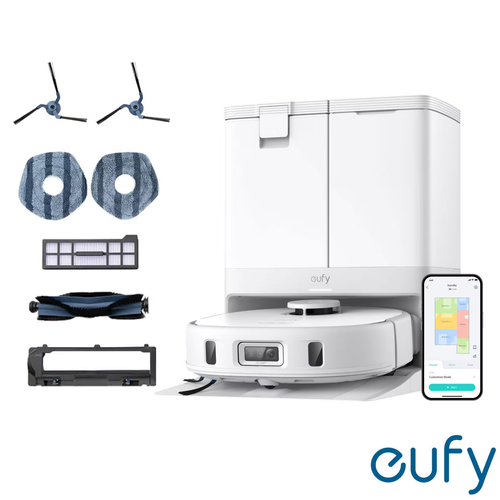 Eufy X10 Pro Omni Robot Vacuum in White, T2351221 - Picture 8 of 11