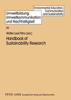 Handbook Of Sustainability Research Walter Leal Filho