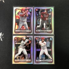 2026 Bowman Chrome RC Sal Stewart Jimmy Crooks Harry Ford Basallo Red Rookie Lot