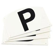 EQUI-ESSENTIAL Arena Dressage Markers, 4-Pack (471092WHT-SET4)