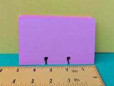 50 New Genuine Rolodex 3 x 5" Rotary Cards Blank PINK