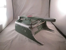 Vintage Hollymatic 'Holly Jr' Hamburger 5" Patty Mold Press Machine Aluminum gd