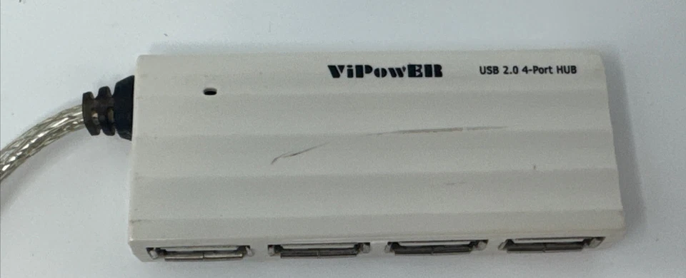 Rock Band ViPowER 4 Port Hub USB 2.0 Dongle VP-H209B Xbox 360 Wii PS2 PS3 OEM. - Image 2 of 4