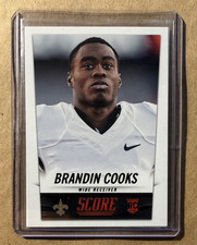 Panini 2014 Score Brandin Cooks Rookie Card #342 New Orleans Saints. rookie card picture