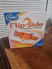 Flip Side Brain Teaser Challenge Juego ThinkFun con Caja De Colección Raro