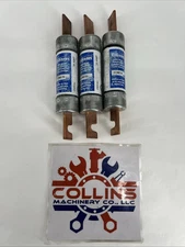 (Lot of 3) Eaton Edison 70A 250V Class RK5 Time Delay CL Fuse ECNR70