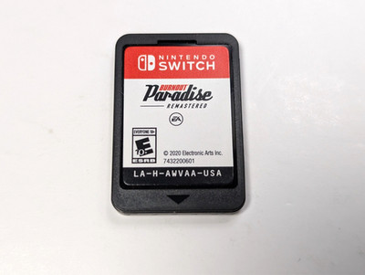 Burnout Paradise Remastered Nintendo Switch