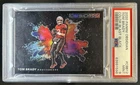 2020 Obsidian Tom Brady Color Blast SP Black #CBB12 Buccaneers PSA 9