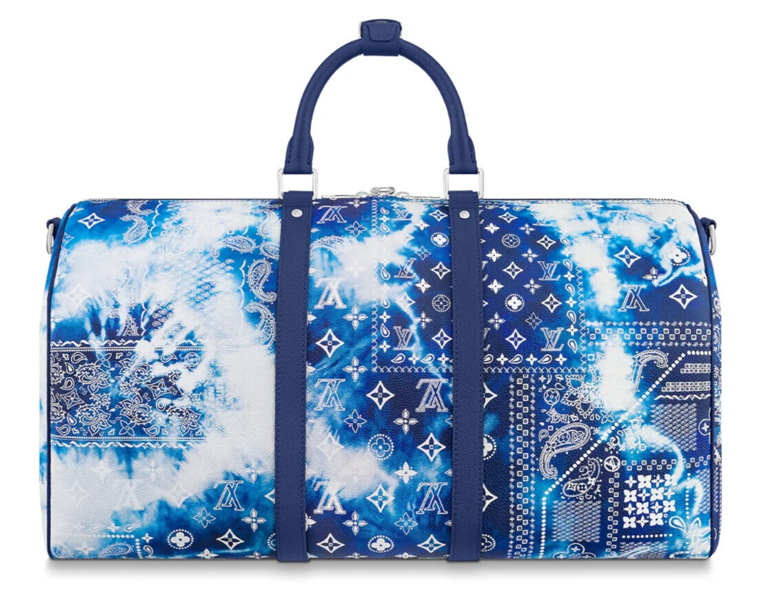 New in Box - Louis Vuitton Keepall 50B M20558 - Blue Monogram