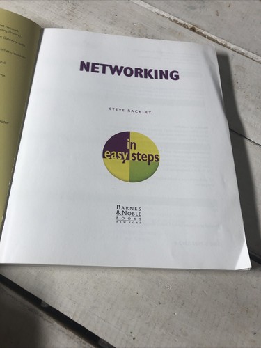 Networking in Easy Steps by Steve Rackley 2004 Paperback - Picture 4 of 12