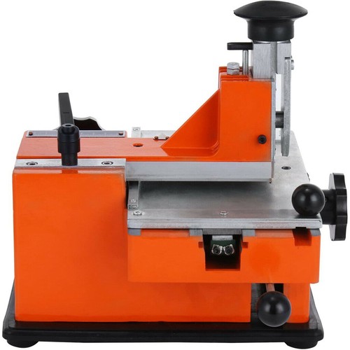Halbautomatische Hundemarke Drucker Stanzmaschine Prägemaschine 4 mm Metall Markierung Etikett Platte - Bild 4 von 10