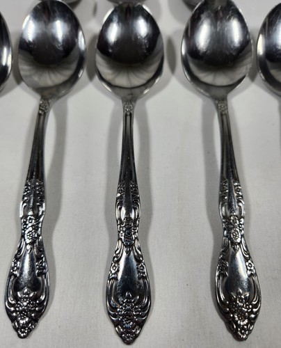 8 Pc Oneida Profile Galveston 5 Tablespoons/3 Teaspoons Stainless Flatware Lot - Picture 4 of 5