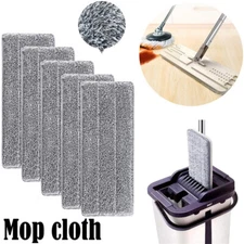 10PC Washable Microfiber Replacement Mop Head Pad Reusable Cleaning Mop Pads New