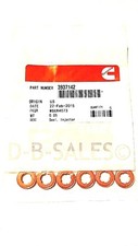 Copper Injector Sealing Washers Cummins 03-2016 Dodge 5.9 6.7l 3937142 Set Of 6