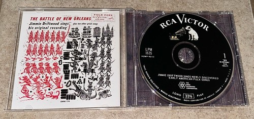 Jimmie Driftwood Sings Newly Discovered Early American Folk Songs CD Rare OOP - Foto 3 di 4