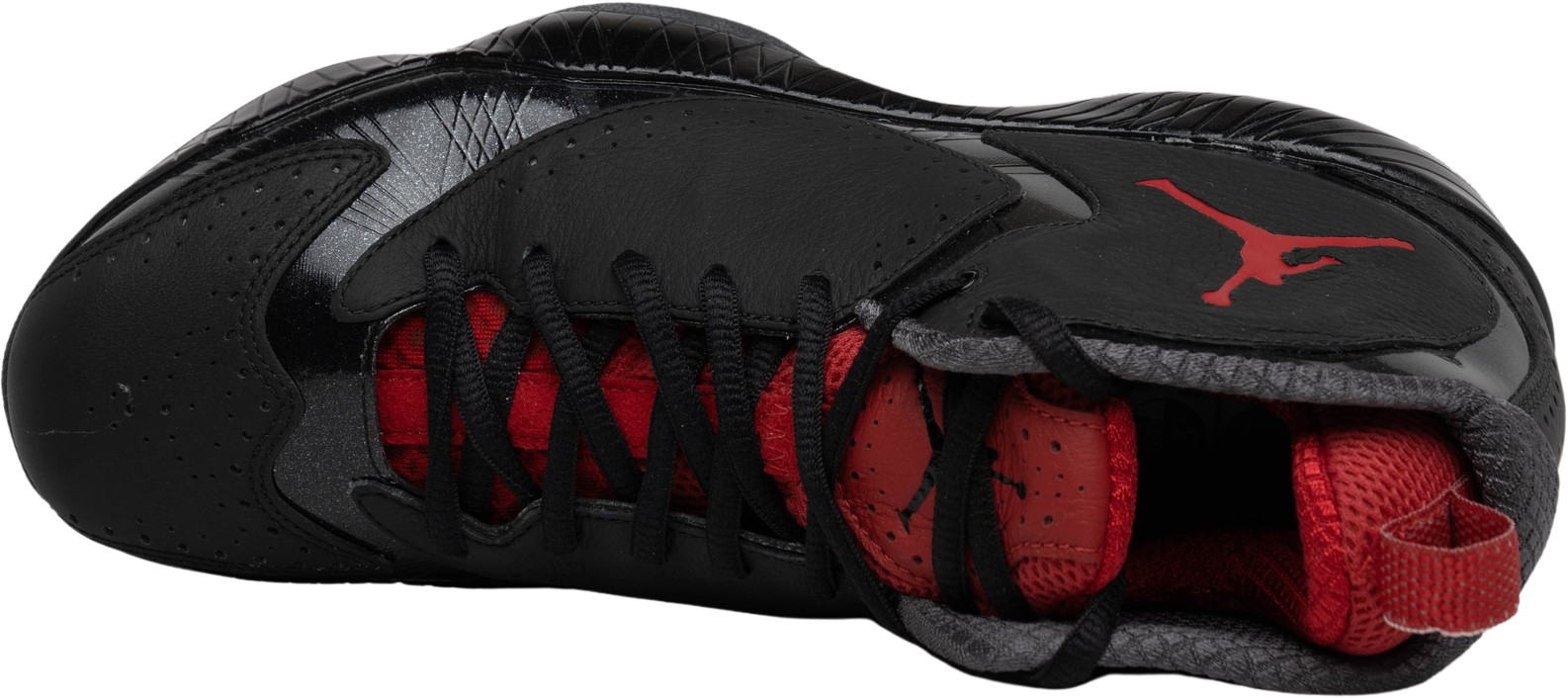 Size 10 Nike Jordans 2012 A BRED Black/Red w/Red Laces BRAND NEW RARE In size US 13, A special edition Air Jordan 1 High OG  main image 4