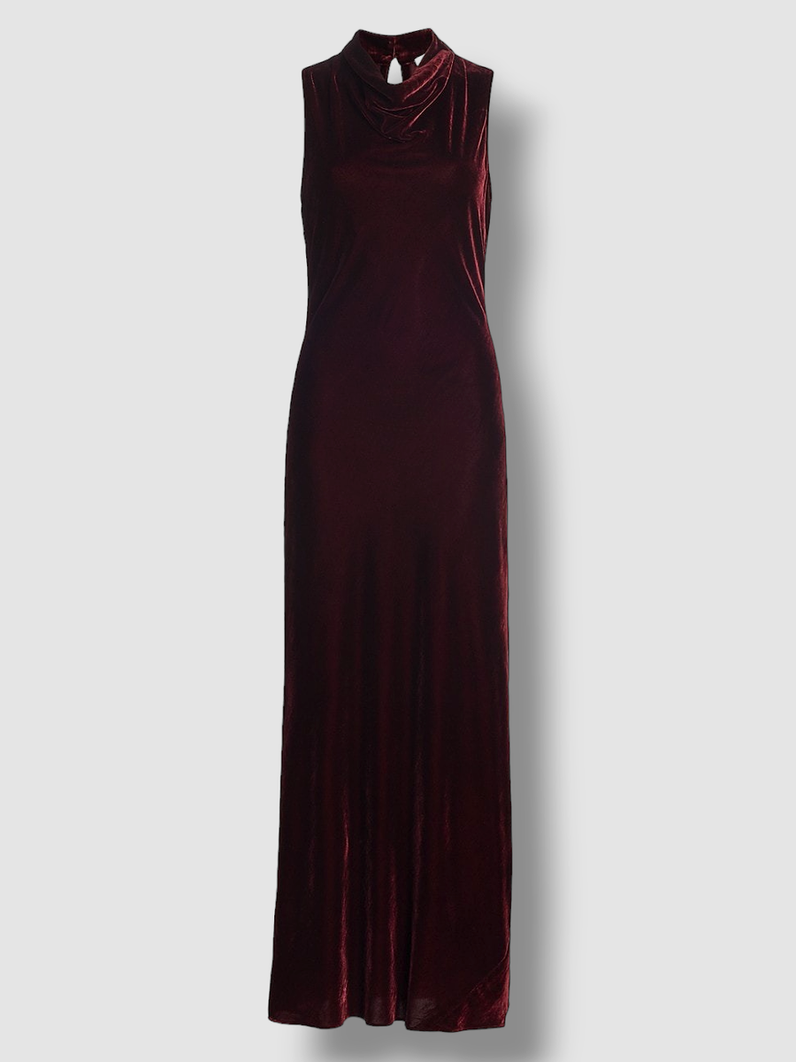 VERONICA BEARD ワンピース Kura velvet maxi dress860231 VERONICA BEARD ワンピース Kura velvet maxi dress860231